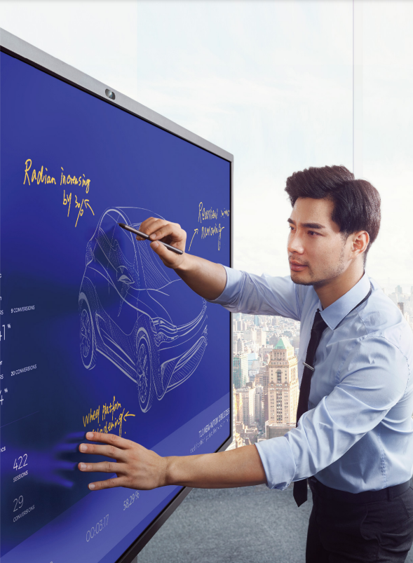 شاشة هوريون 75 سمارت أنتر أكتف | Harion Smart Interactive 75 inch screen