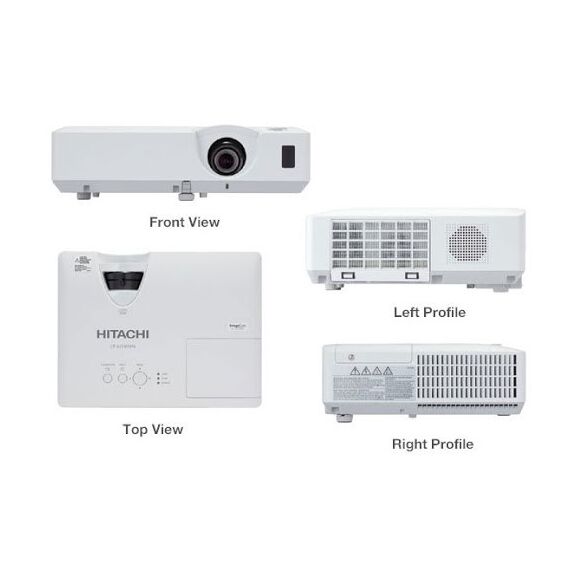 Hitachi CP-WX3041WN 3LCD Projector Specs